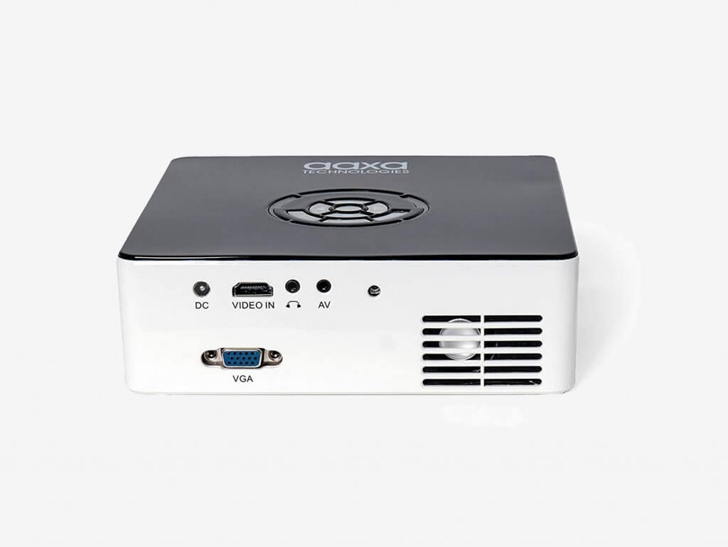 AAXA M6 Mini Projector back