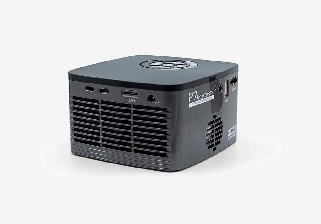 AAXA P7 Mini Projector back