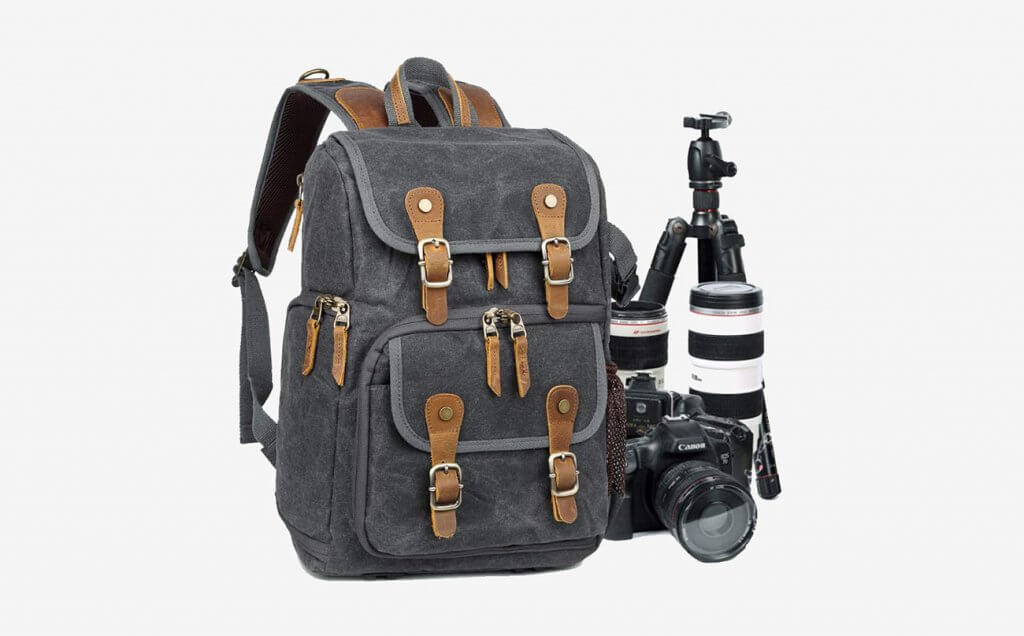 Abonnyc Vintage DSLR Backpack