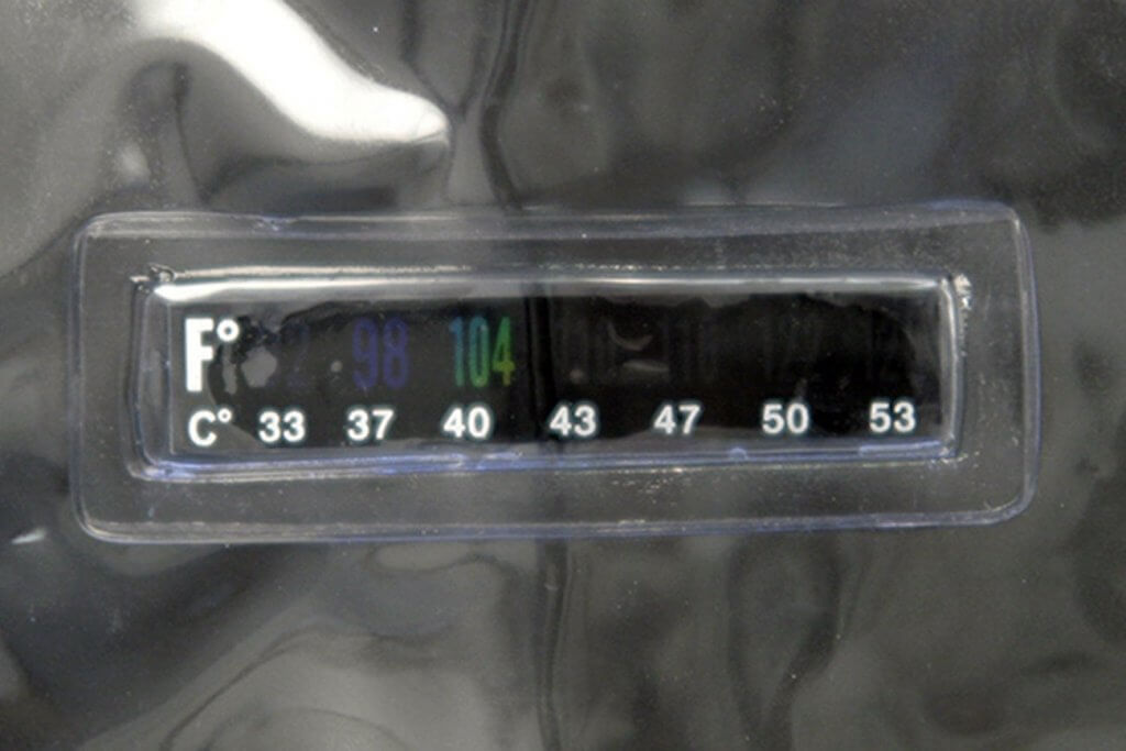 ADVANCED ELEMENTS SS762 5 Gallon Shower thermometer