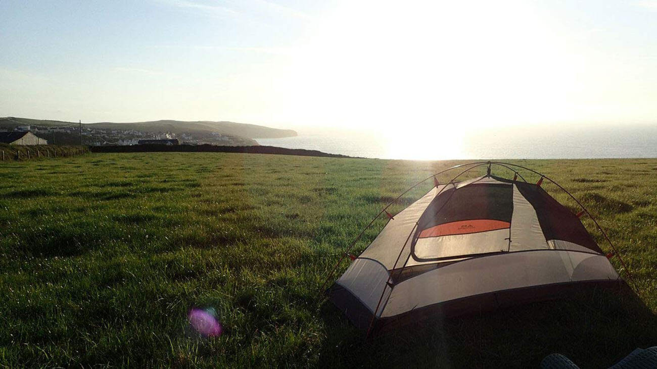 ALPS Mountaineering 1-Person Tent in the outdoors