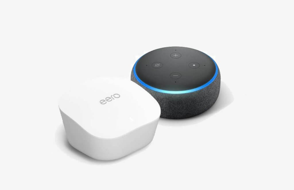Amazon eero Mesh WiFi System 3-Pack With Echo Dot