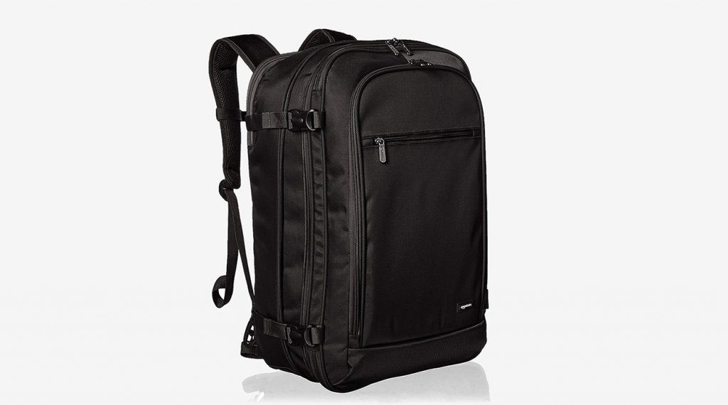 AmazonBasics Carry-On Travel Backpack