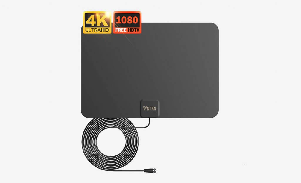 ANTAN Indoor Window HDTV Antenna With 35-45 Miles Range