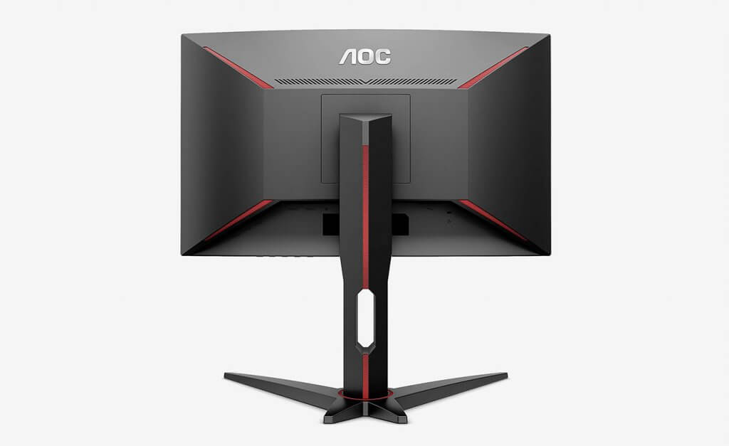 AOC C24G1 24 Curved Frameless Gaming Monitor back