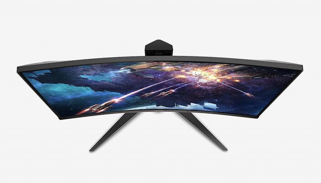 AOC C24G1 24 Curved Frameless Gaming Monitor top