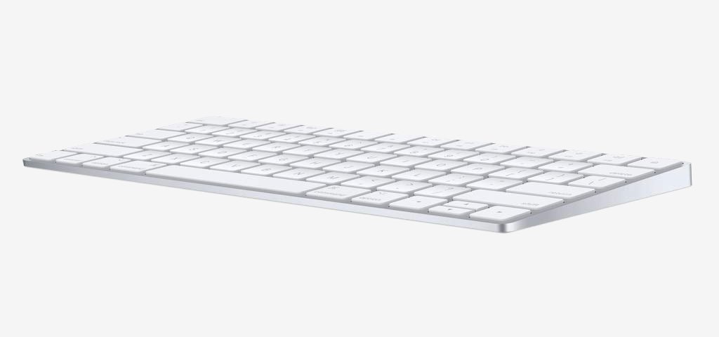 Apple Magic Wireless Keyboard side