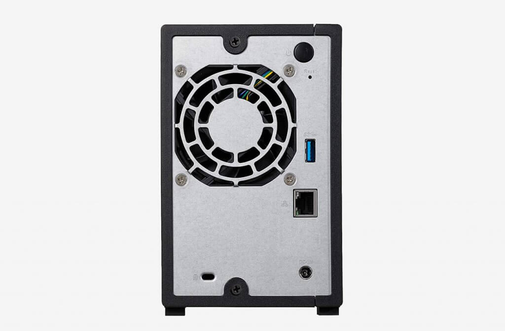 Asustor AS1002T v2 back