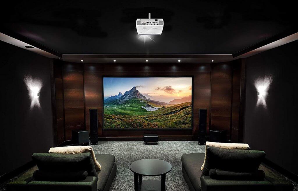 BenQ HT2050A Mini Projector in home theatre