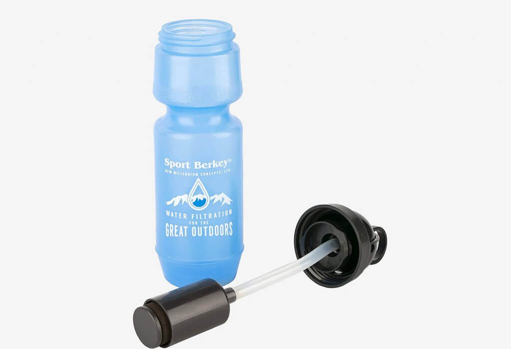 Open Berkey Sport Filtered Water Bottle