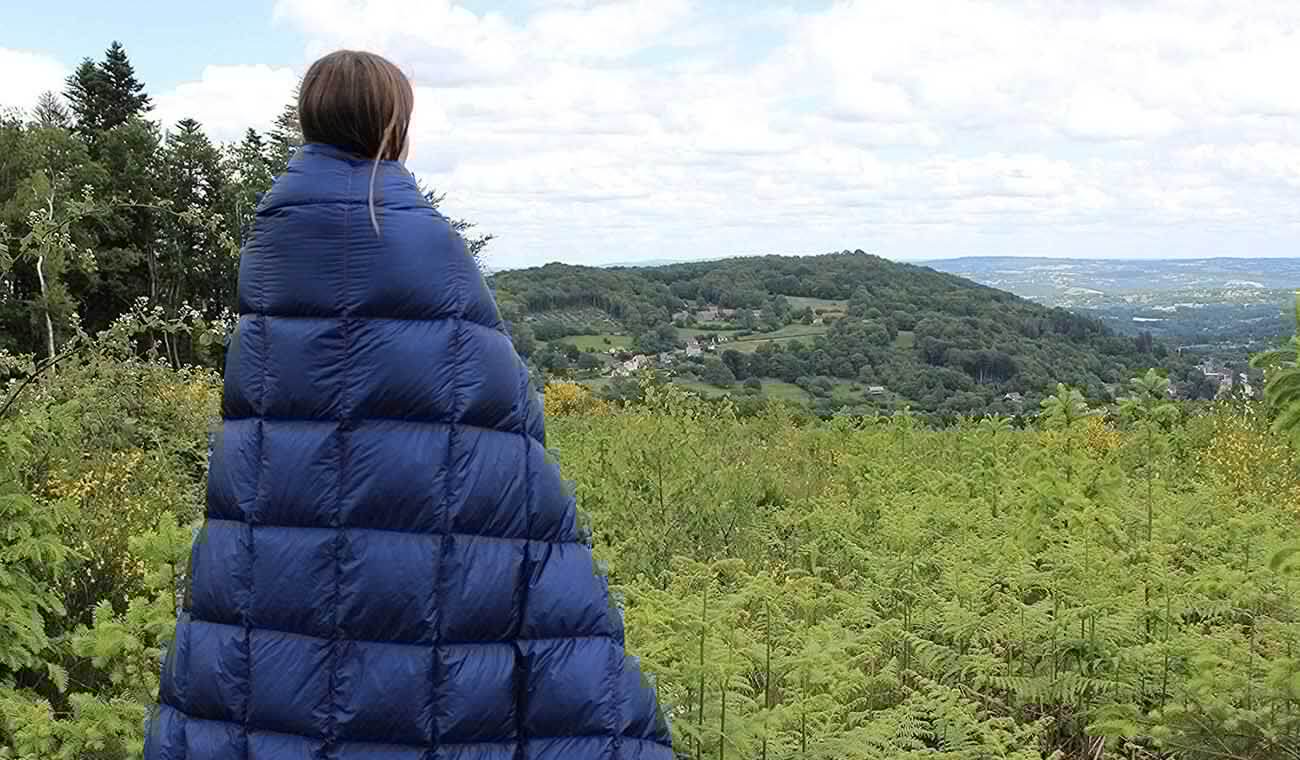 Camping Blanket on a hiking trip