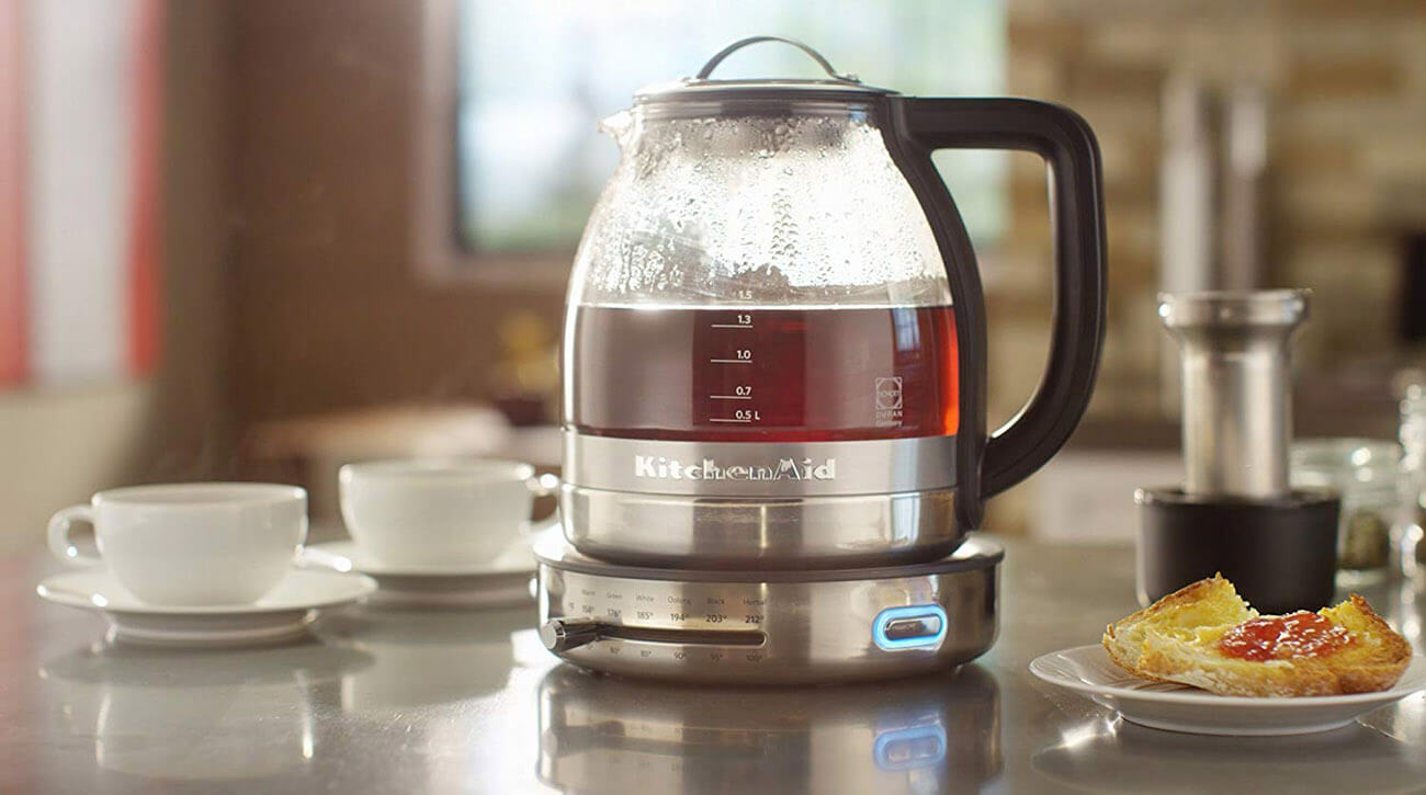 Brewed tea in a Tea Maker