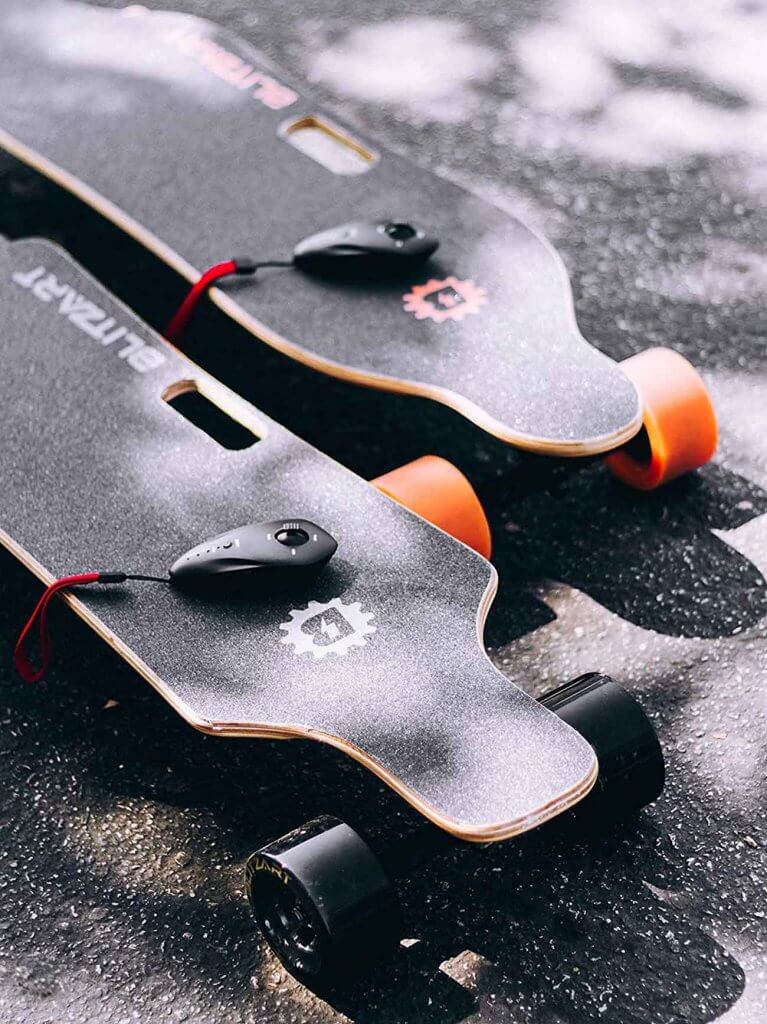 BLITZART Huracane Electric Longboards and remote