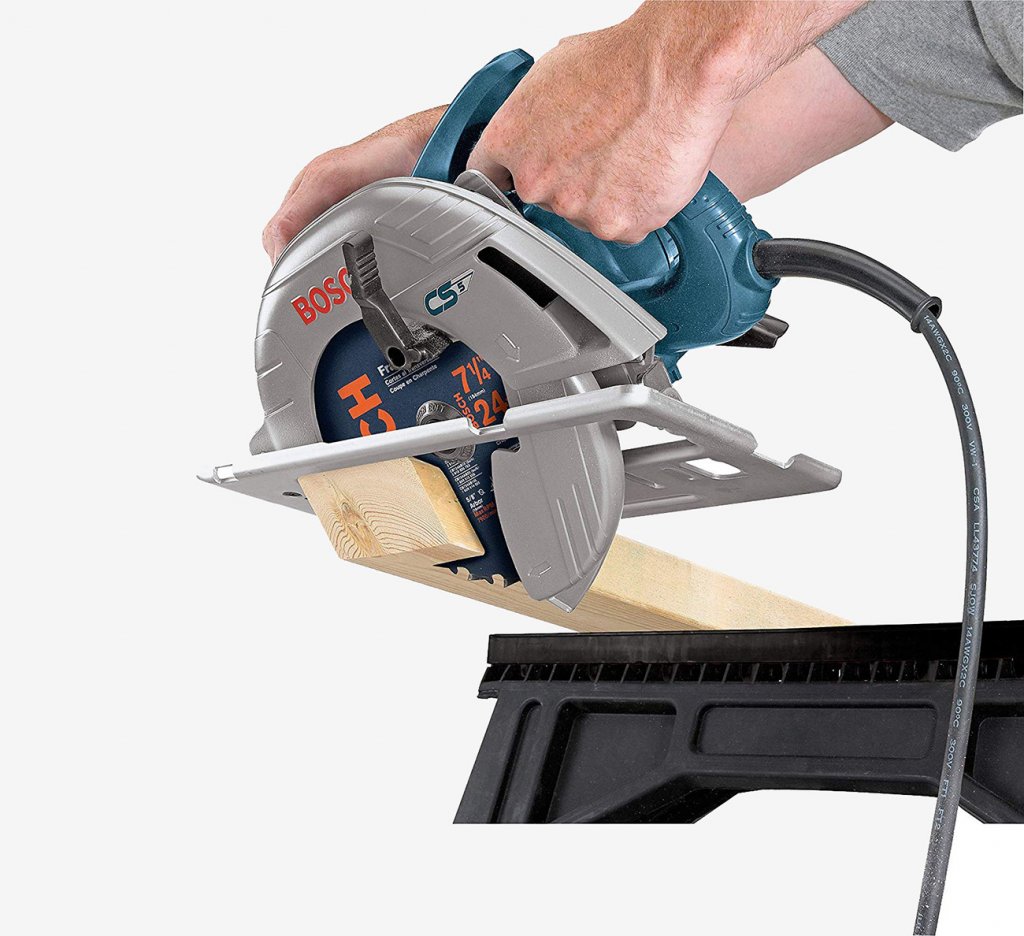 Bosch CS5 Circular Saw angled cut