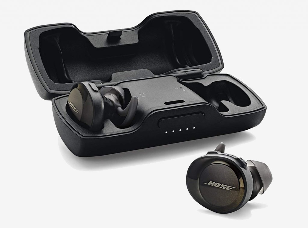 Bose SoundSport Free Truly Wireless Running Headphones and case