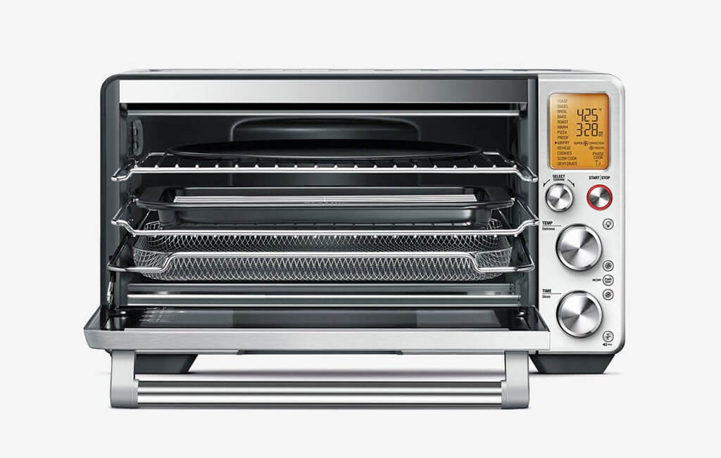 Breville BOV900BSS Convection Smart Oven open