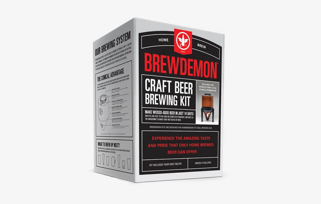 BrewDemon Signature Beer Kit Packaging