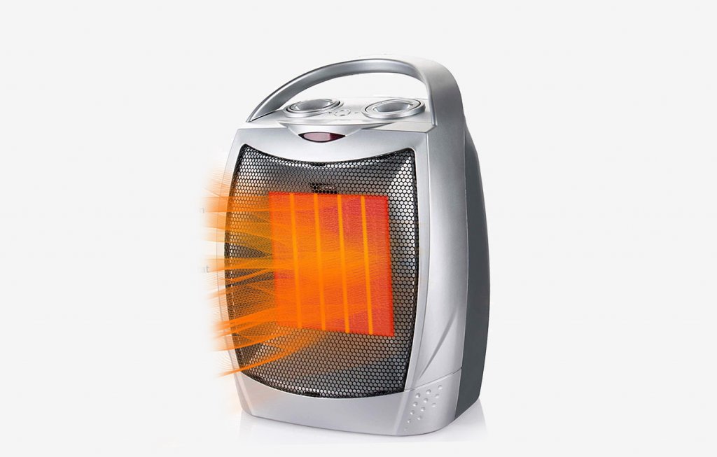 BRIGHTOWN 700W/1500W Ceramic Space Heater