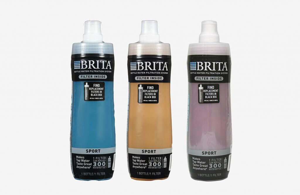 Brita 20 Ounce Sport Water Bottle with Filter