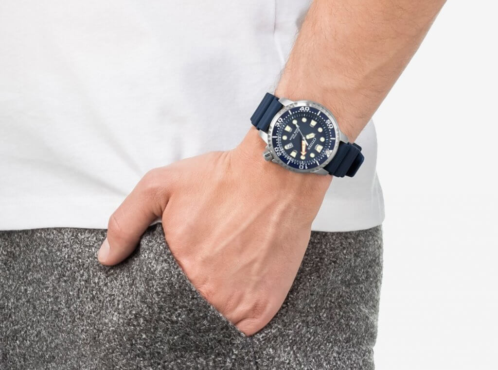 Citizen Promaster on wrist