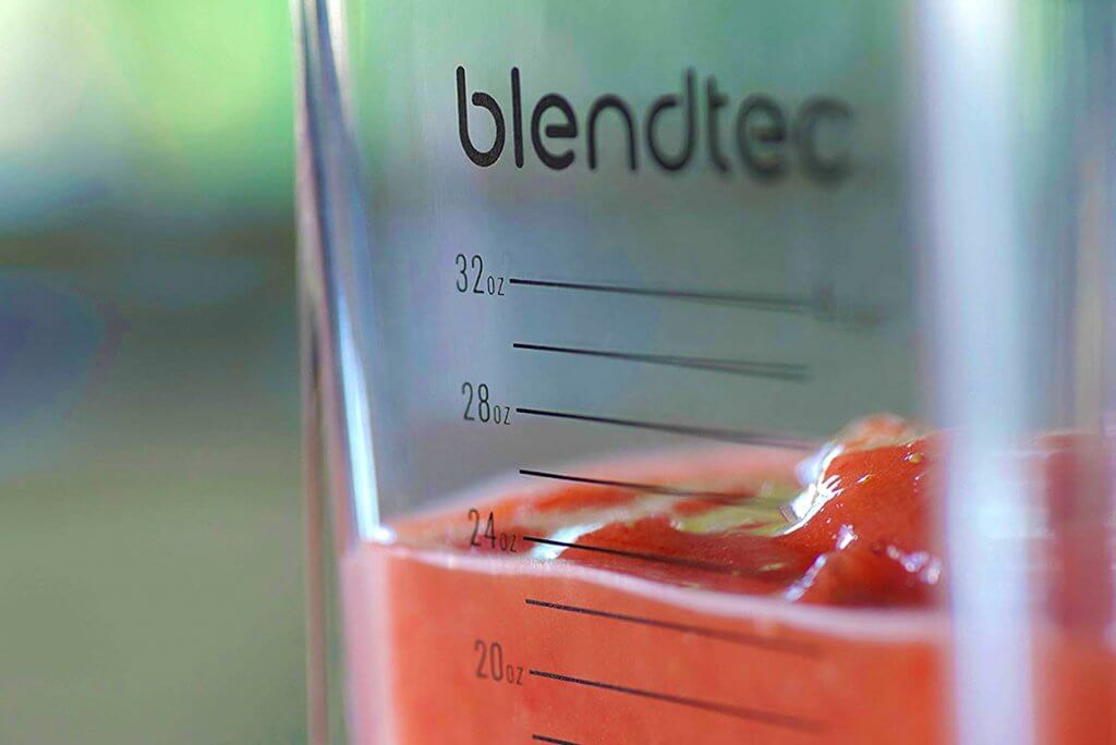 Close up of the Blendtec Total Classic