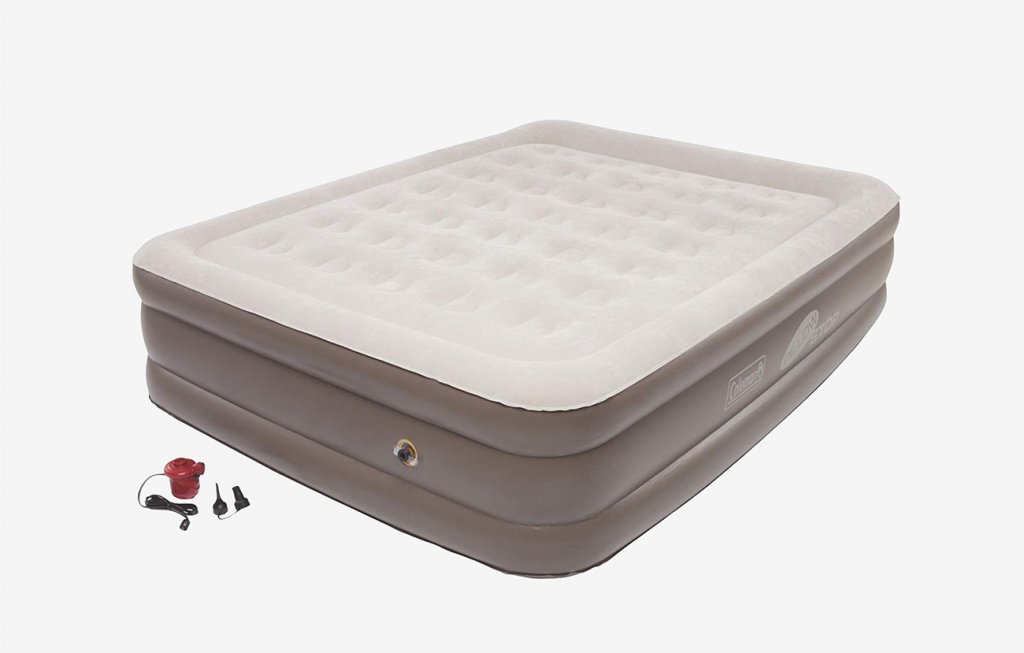 Coleman SupportRest Plus PillowStop Double-High Airbed