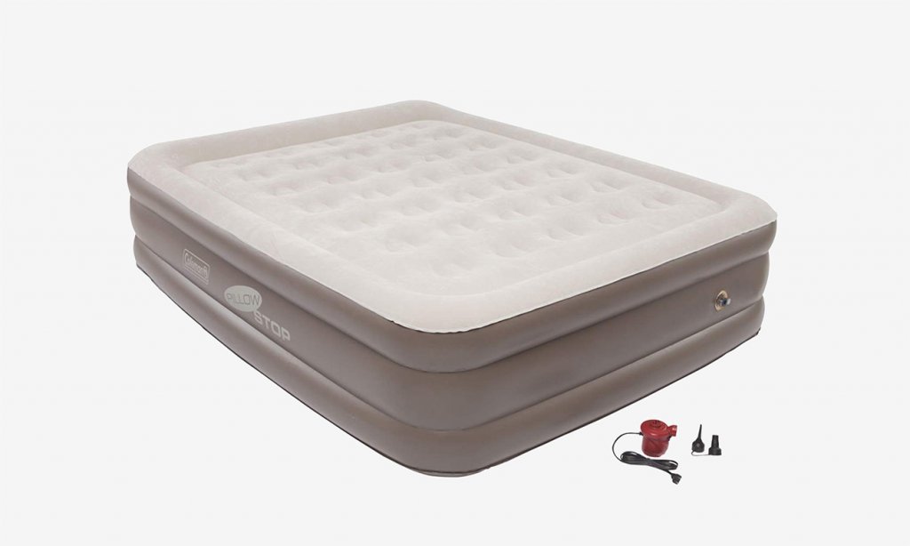 Coleman SupportRest Plus PillowStop Double-High Airbed