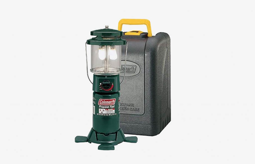 Coleman Two-Mantle Propane Lantern with Case
