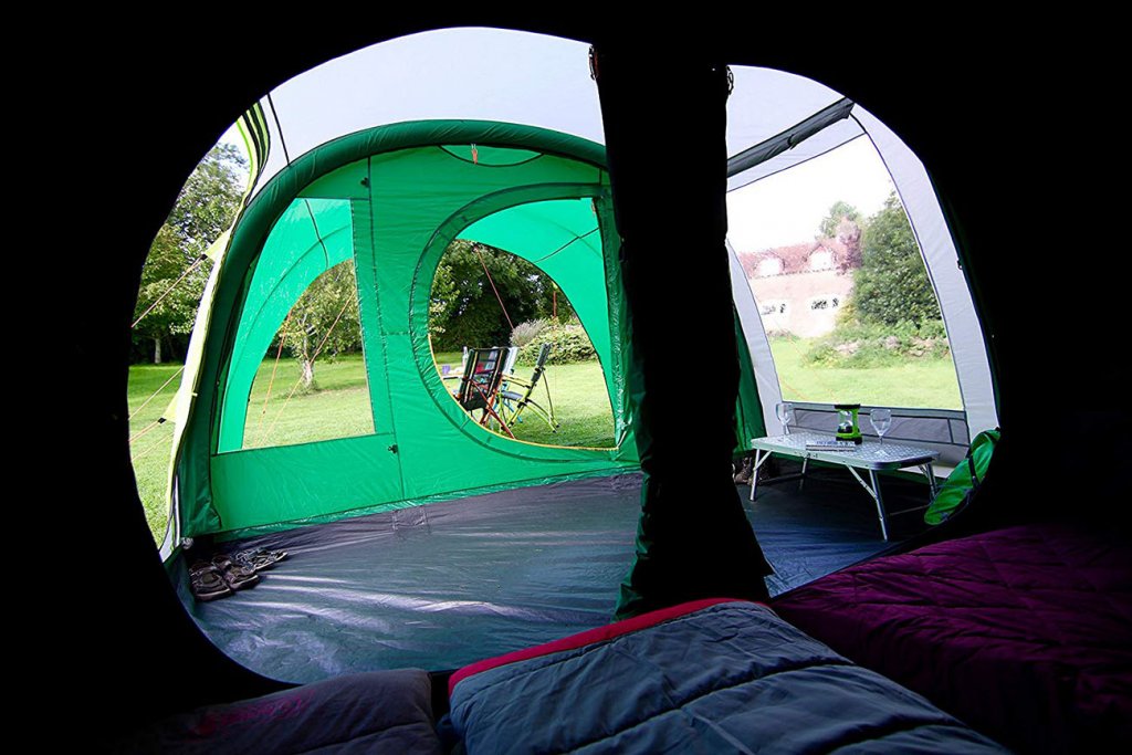 Coleman Valdes Inflatable 4-Person Tent interior