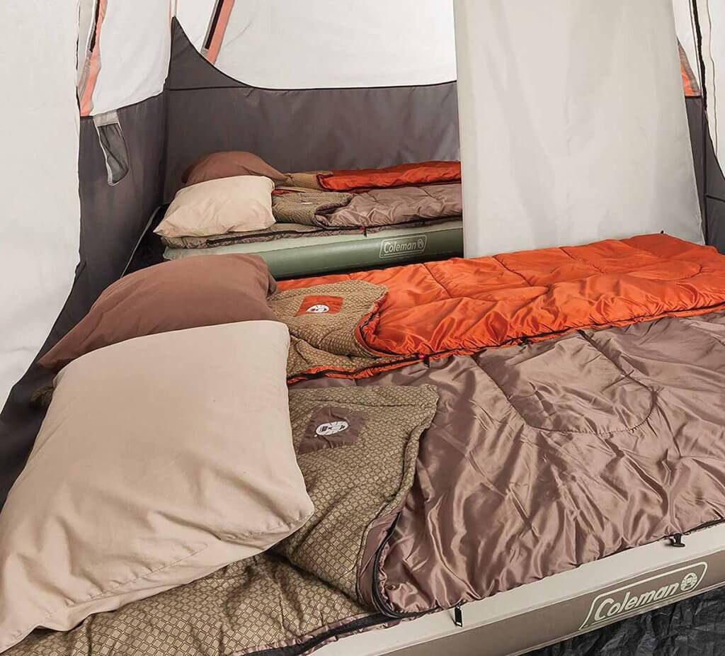 Coleman WeatherMaster 6-Person Tent interior