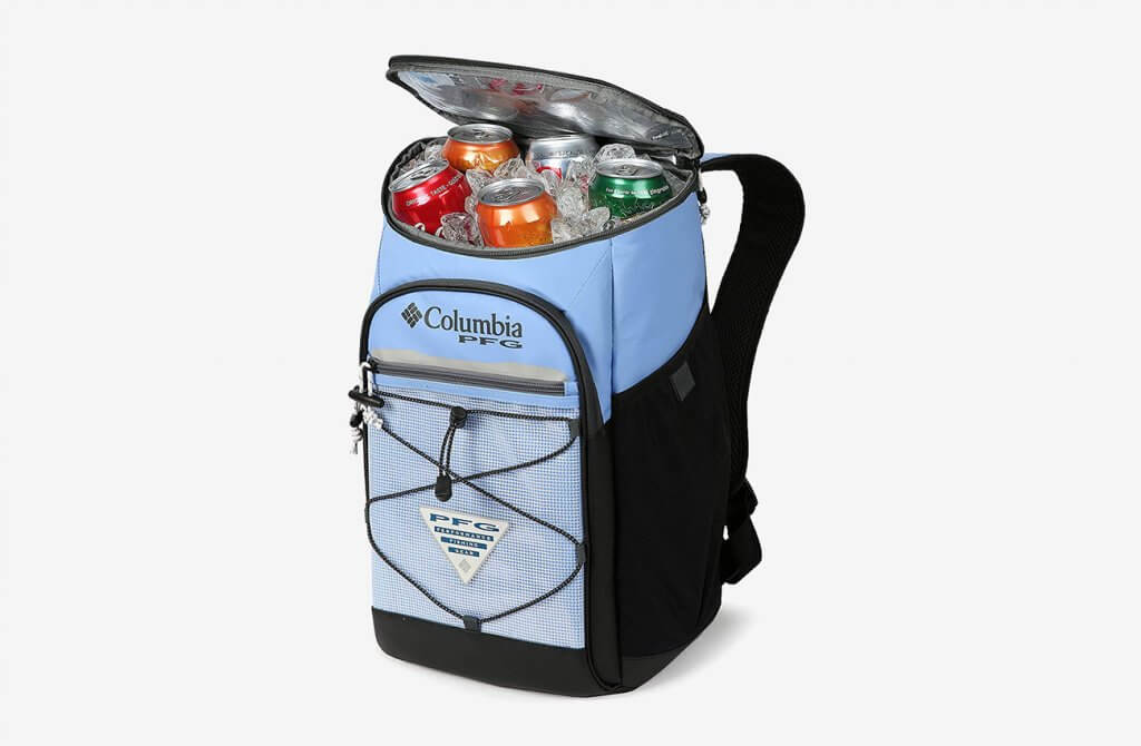 Columbia PFG Roll Caster 30 Can Insulated Backpack Cooler