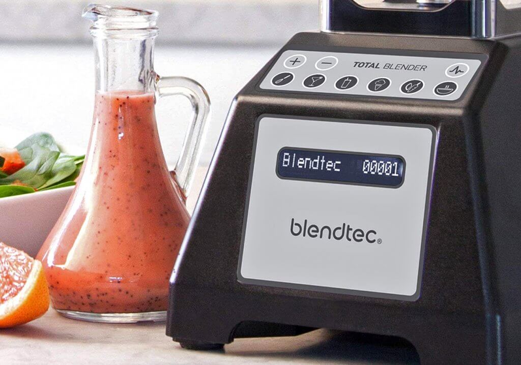 Controls of the Blendtec blender