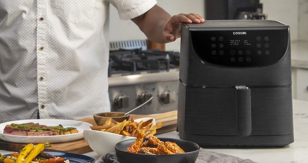 COSORI 3.7-Quart Air Fryer in the kitchen