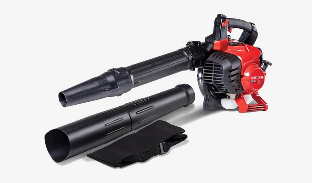 CRAFTSMAN BV245 27cc 2-Cycle Full Crank Engine Gas Powered Vac Leaf Blower