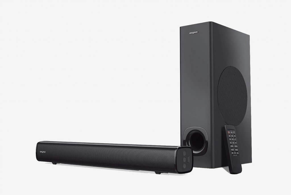 Creative Stage MR 8360 2.1 Channel Under-Monitor Soundbar with Subwoofer