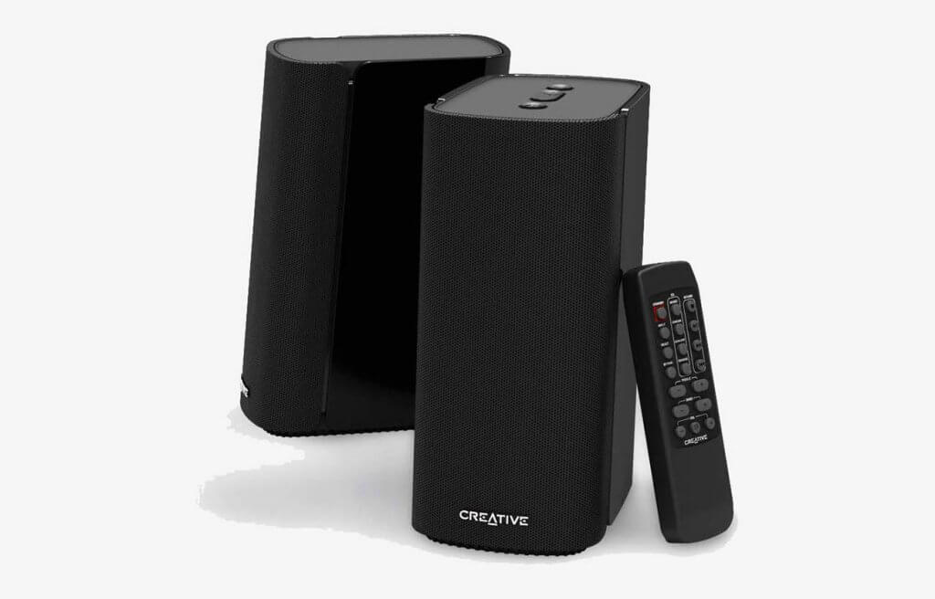Creative T100 2.0 Compact Hi-Fi Desktop Speakers