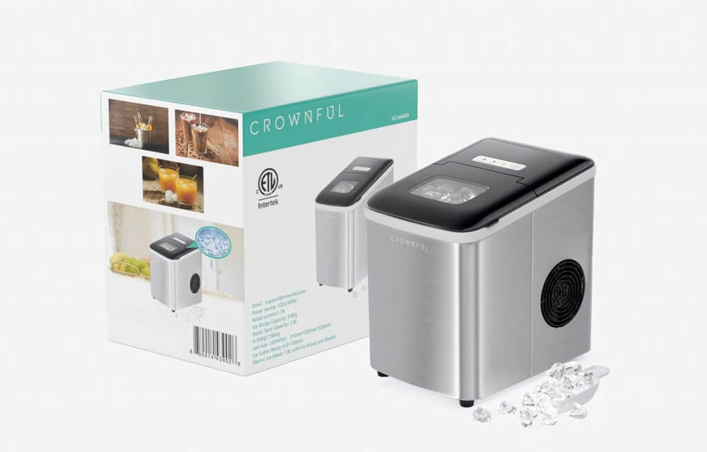 Crownful CF-IM01 Ice Maker Machine for Countertop