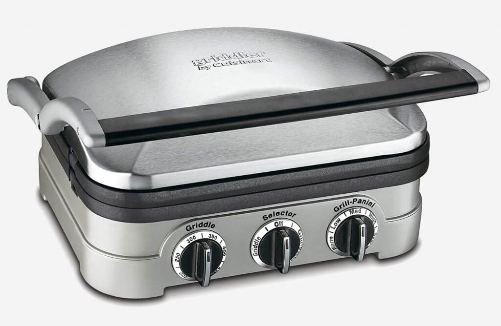 Cuisinart GR-4N closed lid