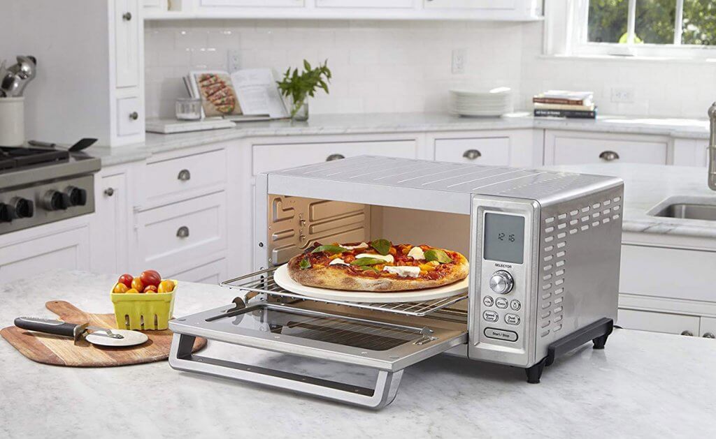 Cuisinart TOB-260N1 Chef's Convection Toaster Oven in the kitchen
