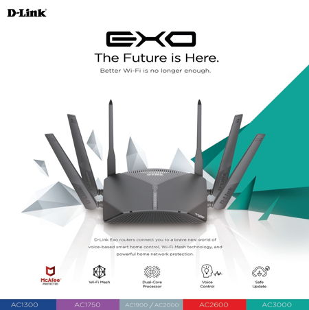 D-Link Exo wifi router