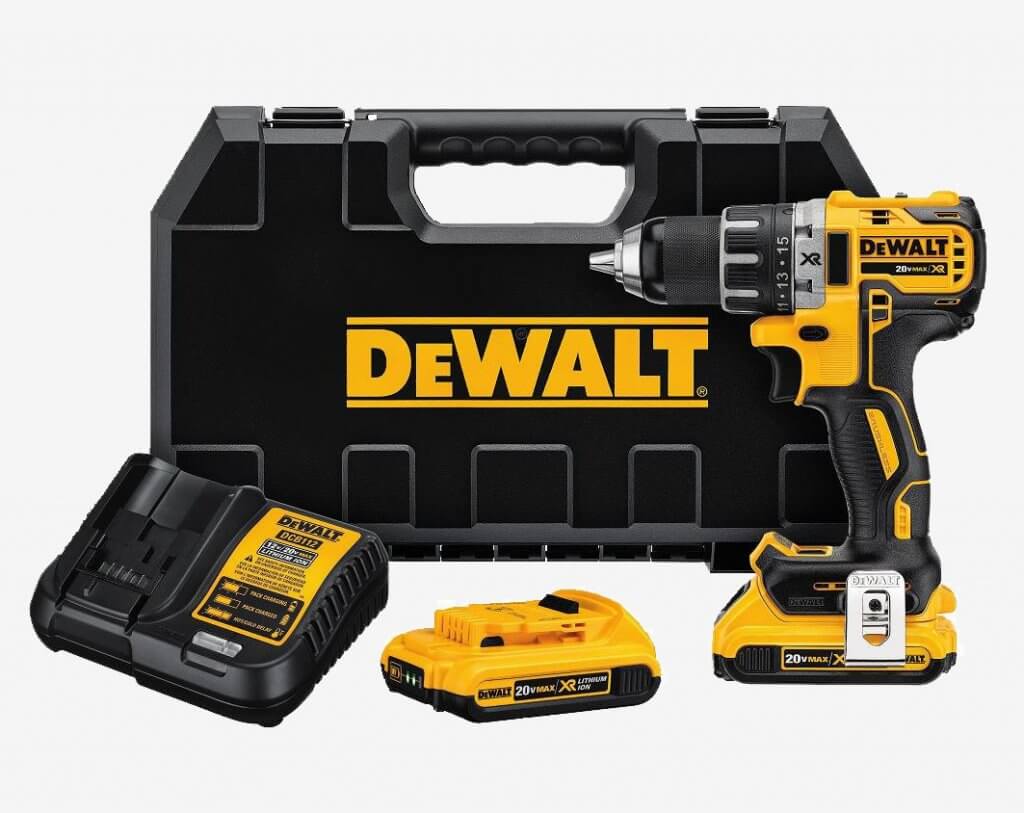 DEWALT 20V MAX XR Brushless Drill & Driver (DCD791D2) and case