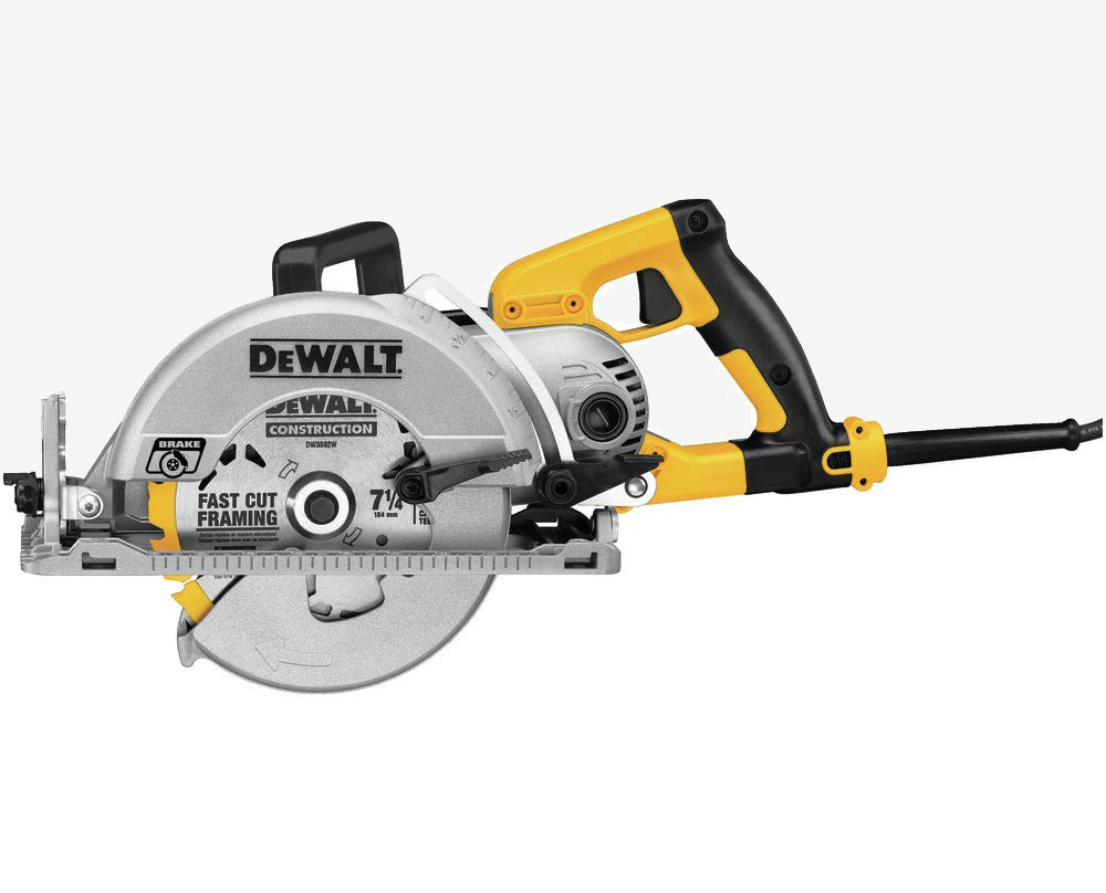 Dewalt DWS535B Worm Drive Circular Saw side