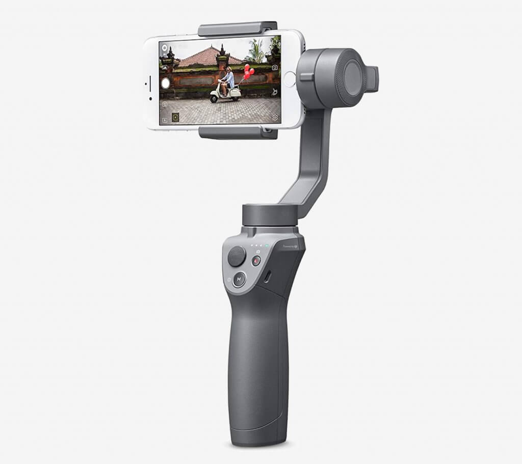 DJI OSMO Mobile 2 and iPhone back