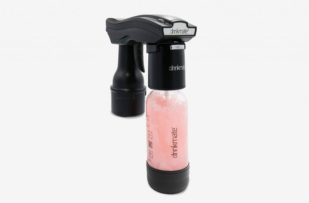 DrinkMate Spritzer Portable Sparkling Water and Soda Maker
