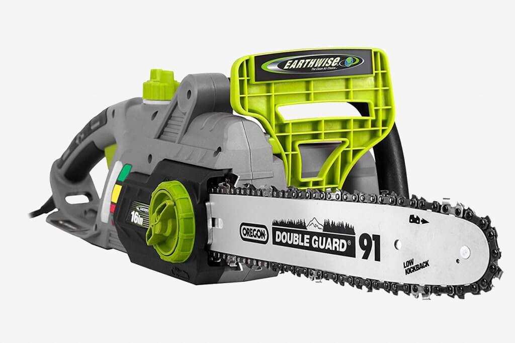 Earthwise CS33016 Electric Chainsaw front