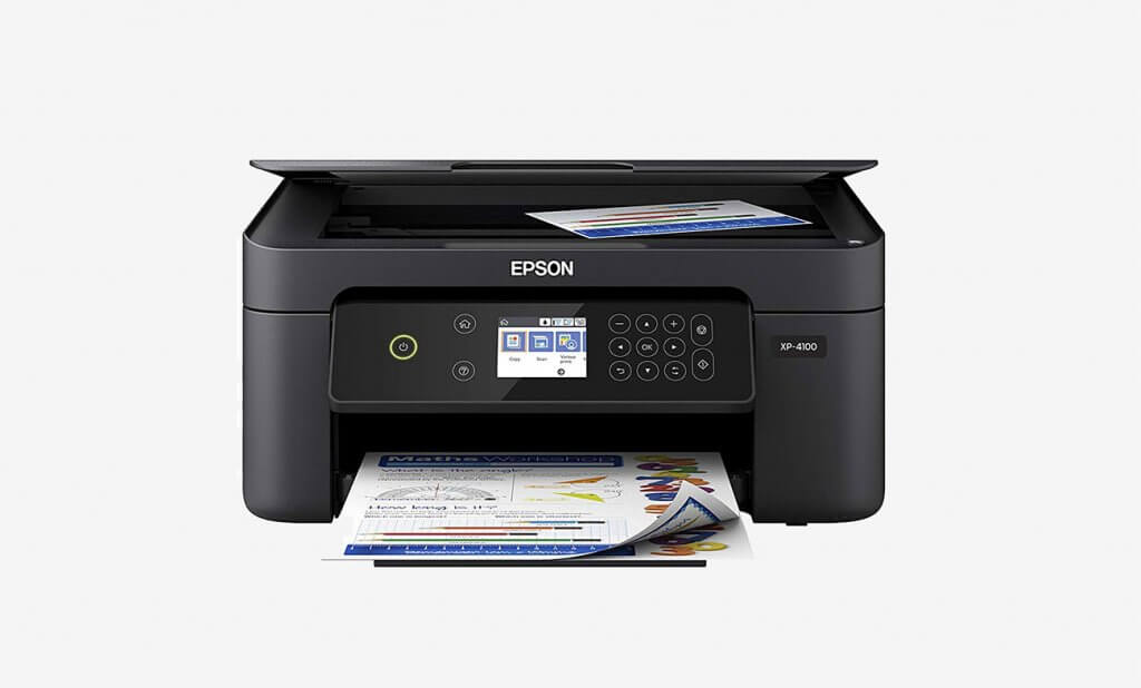 Epson Expression Home XP-4100 All-In-One Color Printer, Scanner And Copier
