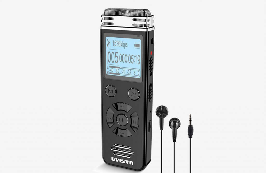 EVISTR V508 16gb Digital Voice Recorder