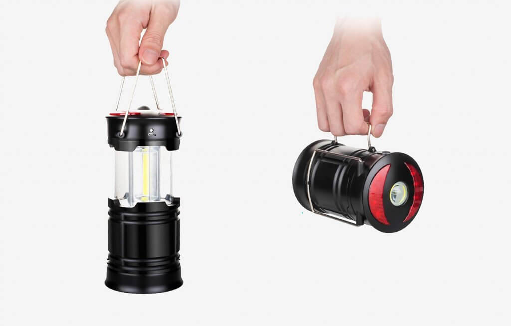 EZORKAS 2 Pack LED Camping Lanterns