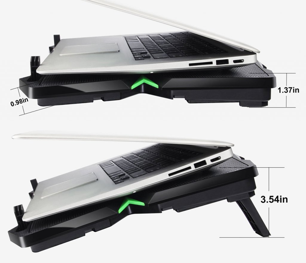 Fancy Buying Laptop Cooling Pad adjustable height