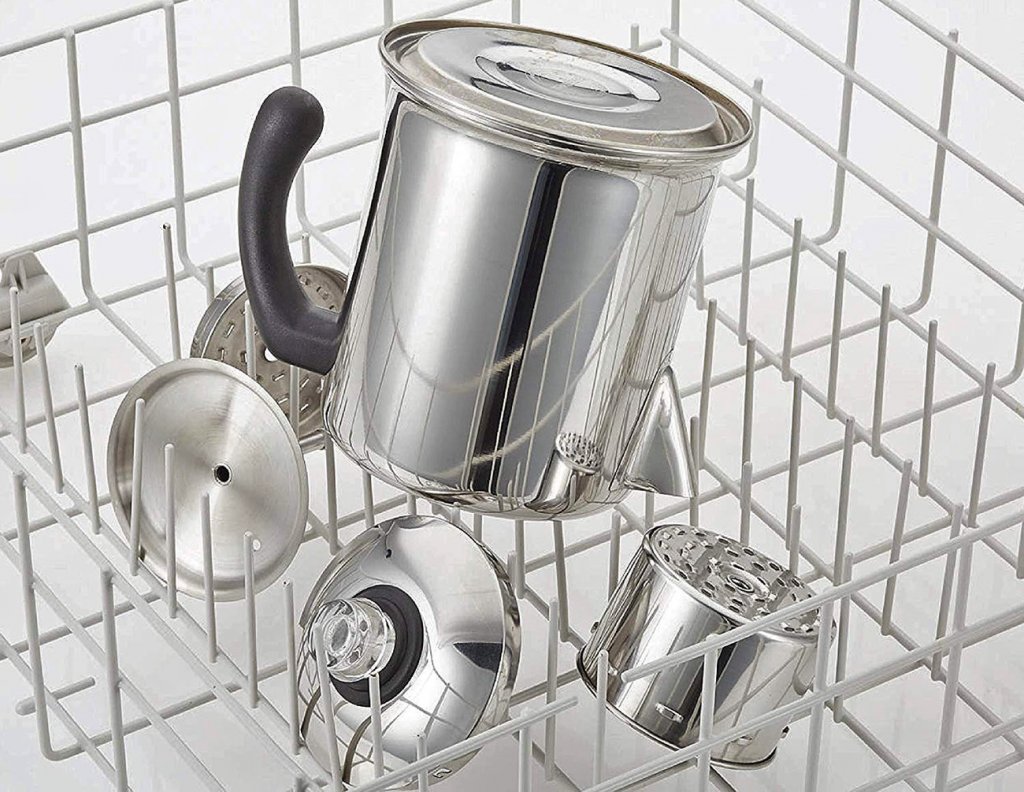 Farberware Classic Stainless Steel in the dishwasher
